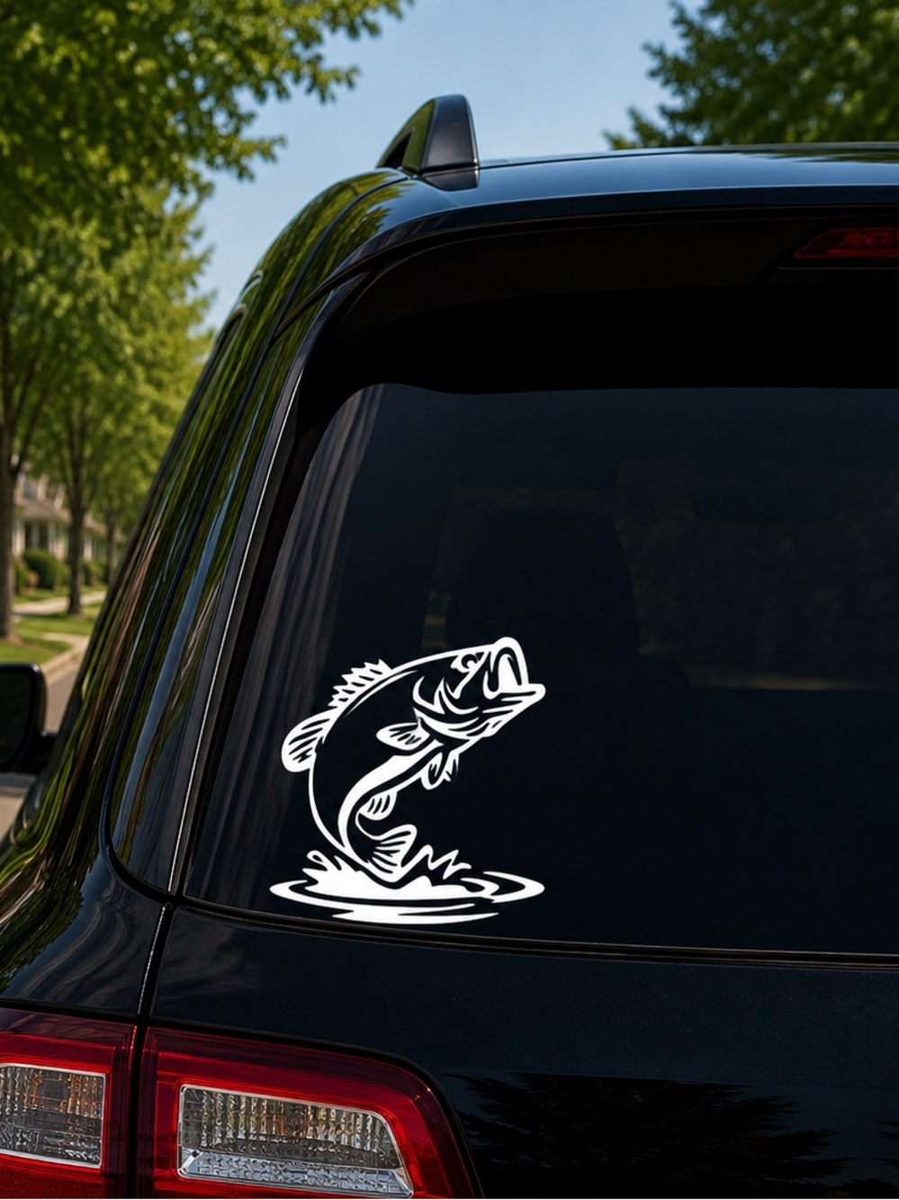 Fish Vinyl Decal Sticker- 7 inches